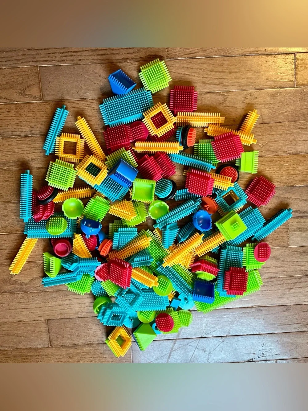 120+ Piece Bristle Block Lot